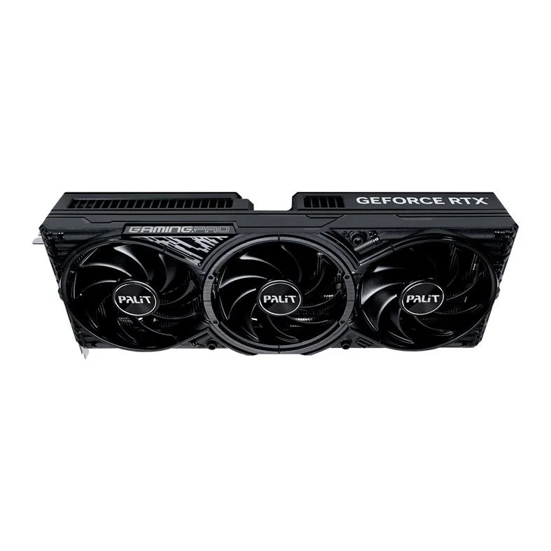 Placa De Vídeo Geforce Ddr7 16gb/256 Bits RTX 5080 Palit Gaming, 3 Fans, Dp, HDMI, Ne75080019t2-gb2031y, Preta Placa De Vídeo Geforce Ddr7 16gb/256 Bits RTX 5080 Palit Gaming, 3 Fans, Dp, HDMI, Ne75080019t2-gb2031y, Preta