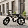 Bicicleta Scooter Moto Elétrica Storm 1000w Lítio Sem Cnh