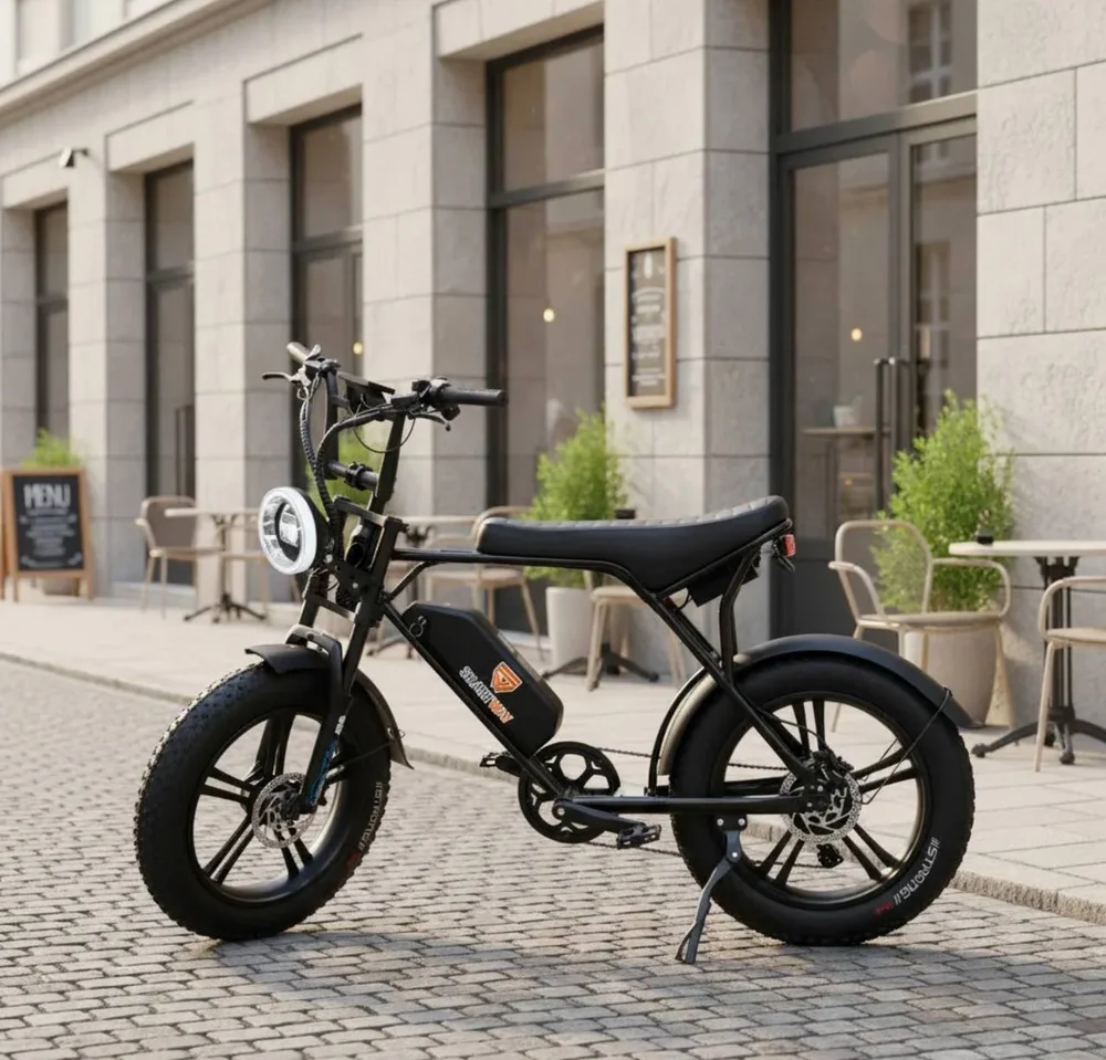 Bicicleta Scooter Moto Elétrica Storm 1000w Lítio Sem Cnh