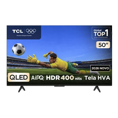 Smart Tv Tcl 50 " QLED 4k P7l Wifi Bluetooth Google Tv Hdr10+ 120 Hz Vrr Aipq 50p7l