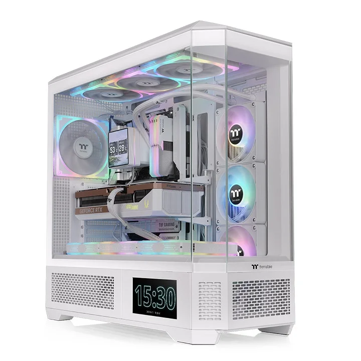 Workstation White RTX 5080 16gb Ryzen 9 9950x3d 64gb Ddr5 WINDOWS 11 Pro Ia Render 4k