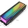 Dissipador De Calor Infinito M.2 Nvme ARGB 2280 Infinity Lens