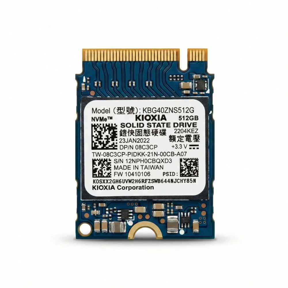 内蔵型SSD KIOXIA 2230 M.2 SSD NVMe KBG40ZNS512G Produtos com até 15 OFF no PIX KaBuM