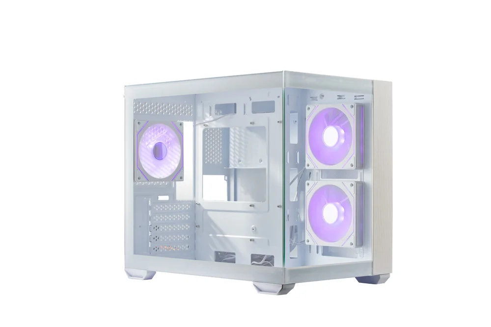 Gabinete Cooler Master Elite 481 Wood Branco Vidro Panoramico 3 Fans ARGB E481-whnn-s00 Gabinete Cooler Master Elite 481 Wood Branco Vidro Panoramico 3 Fans ARGB E481-whnn-s00