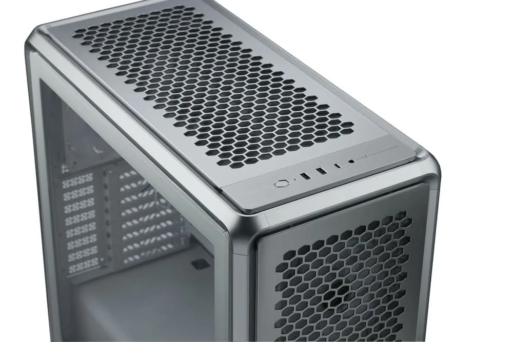 Gabinete Cooler Master Masterframe 600 Prata 4 Fans Sickleflow ARGB Mf600-sgnn-s00 Gabinete Cooler Master Masterframe 600 Prata 4 Fans Sickleflow ARGB Mf600-sgnn-s00