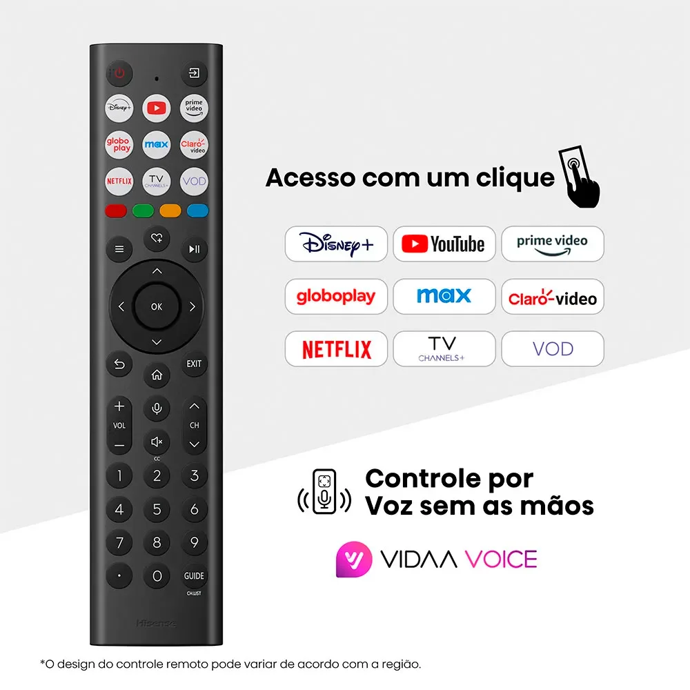Smart Tv 4k 55 " Com Dolby Vision, Hdr10, Hlg, Dolby Gaming, Dts Virtual X, 3 HDMI + 2 Usb, Compatibilidade Alexa E Google Home - 55a6nv Smart Tv 4k 55 " Com Dolby Vision, Hdr10, Hlg, Dolby Gaming, Dts Virtual X, 3 HDMI + 2 Usb, Compatibilidade Alexa E Google Home - 55a6nv