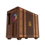 Gabinete Gamer Redragon Harry Potter Magic Trunk Atx Sem Fan