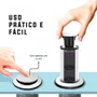 Torre 3 Tomada De Mesa Retrátil Bivolt De Embutir Bancada Com Usb E Usb-c To-121