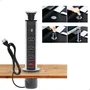 Torre 3 Tomada De Mesa Retrátil Bivolt De Embutir Bancada Com Usb E Usb-c To-121
