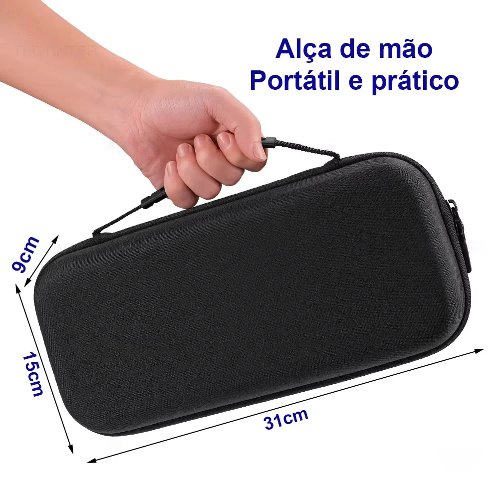 Bolsa P/ Rog XBOX Ally X Espaço Carregador + Película Vidro