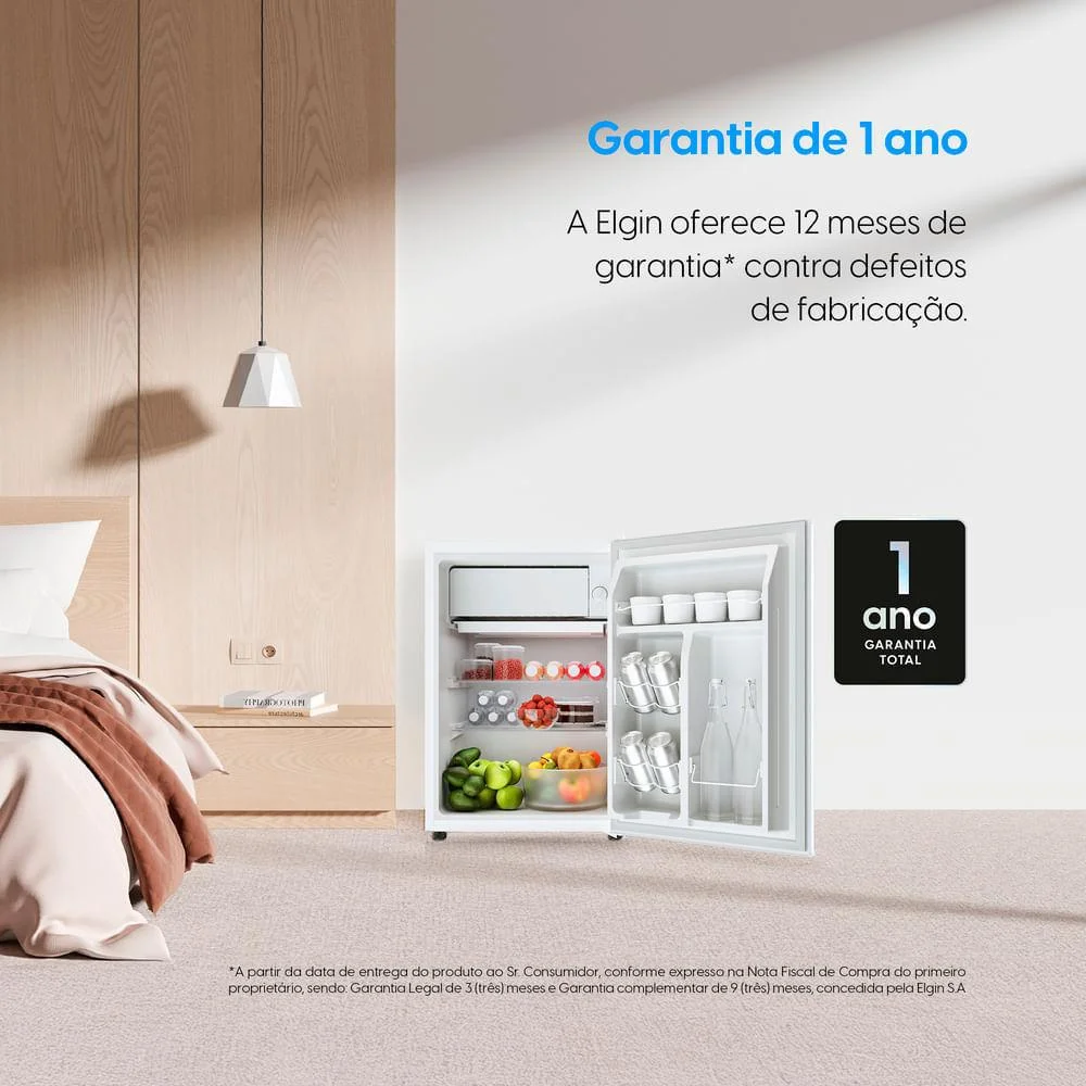Frigobar 70 Litros Elgin Porta Reversível Compartimento Extra Frio Bafn070d1na Branco 127v Frigobar 70 Litros Elgin Porta Reversível Compartimento Extra Frio Bafn070d1na Branco 127v