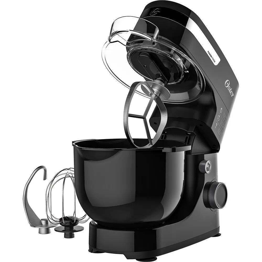 Batedeira Planetária Black 750W 4 Litros 12 Velocidades Obat610 127V Batedeira Planetária Black 750W 4 Litros 12 Velocidades Obat610 127V