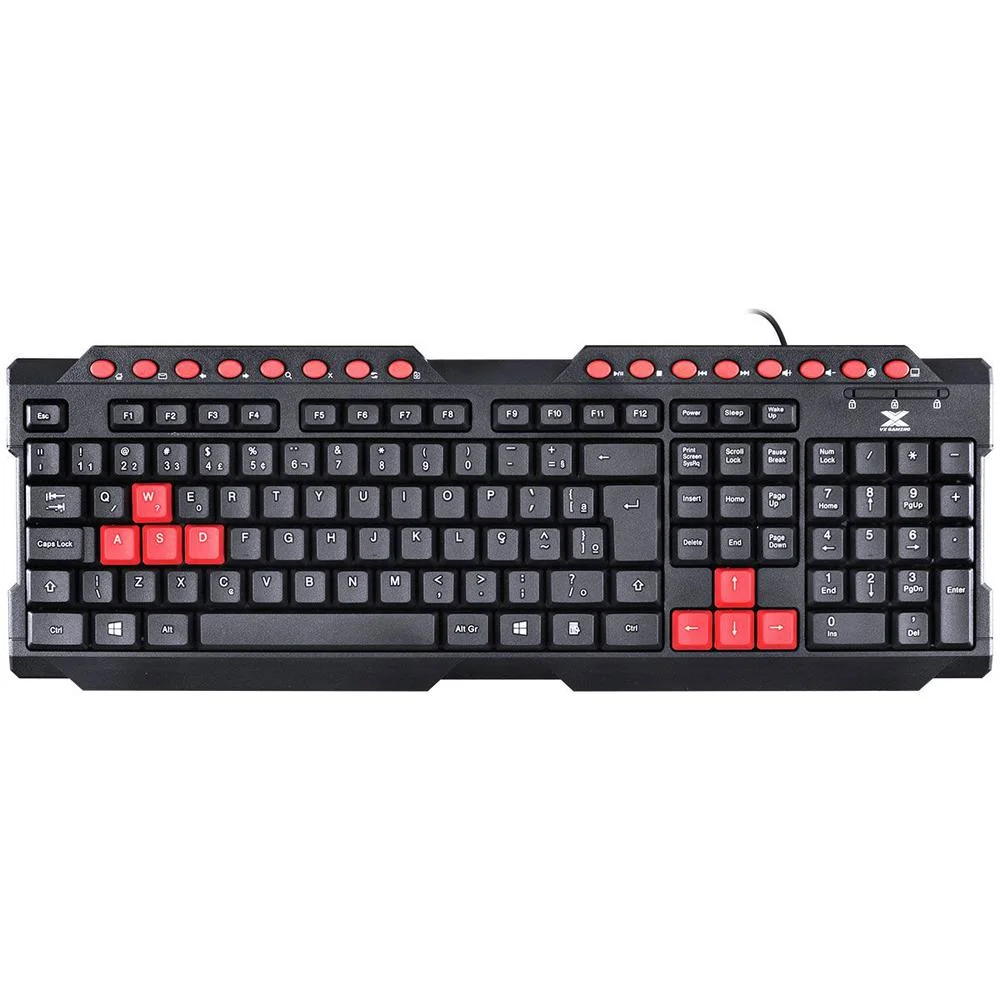 Teclado Gamer Dragon V2 Vermelho GT100