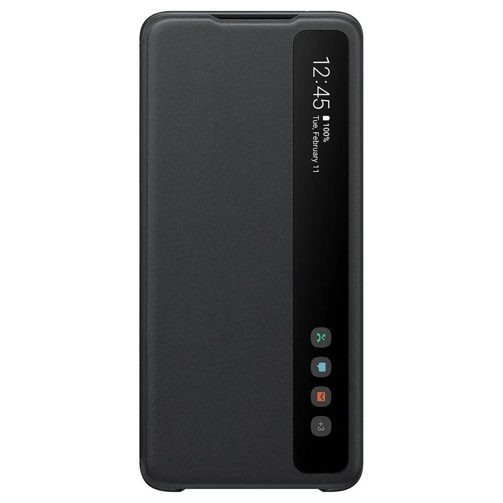 Capa Samsung Galaxy S20 Ultra Clear View, Preto - EF-ZG988CBEGBR Capa Samsung Galaxy S20 Ultra Clear View, Preto - EF-ZG988CBEGBR