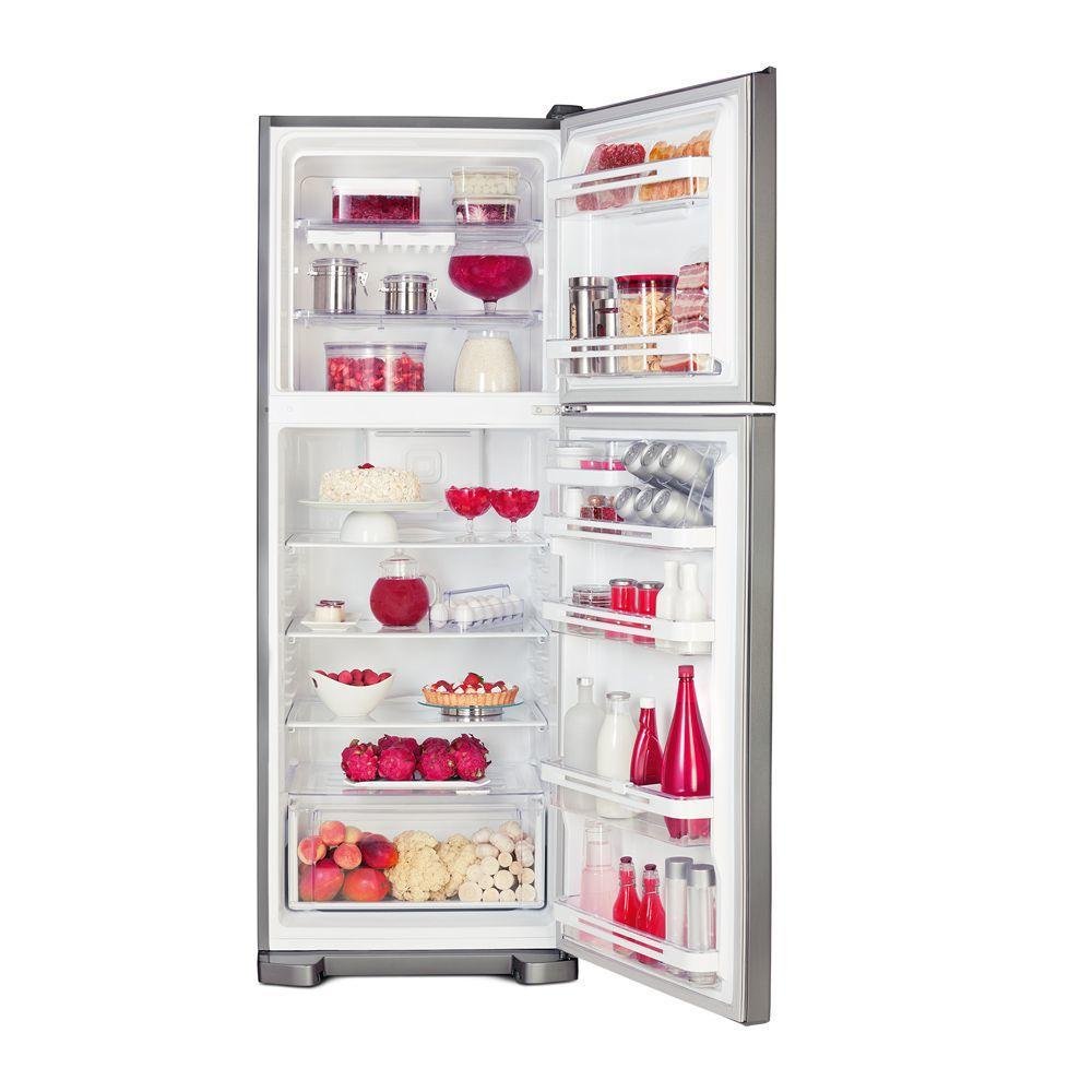 Geladeira Electrolux 475L, Duplex, 127V, Inox - Dc51x Geladeira Electrolux 475L, Duplex, 127V, Inox - Dc51x