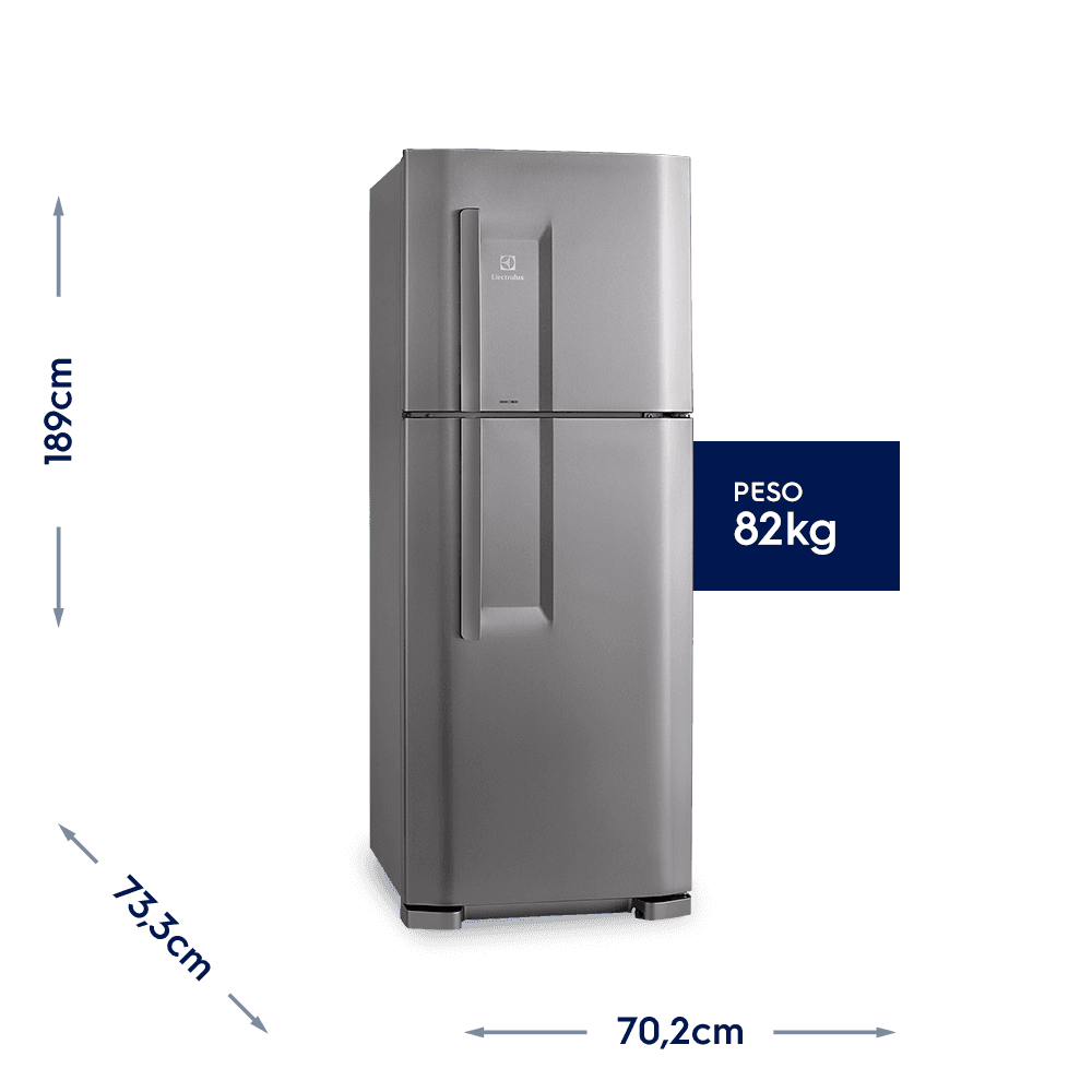 Geladeira Electrolux 475L Duplex 127V Inox | KaBuM!