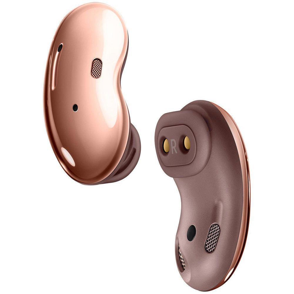 Galaxy Buds Live Mystic Bronze SM-R180N… Fone de Ouvido Bluetooth Samsung Galaxy Buds Live