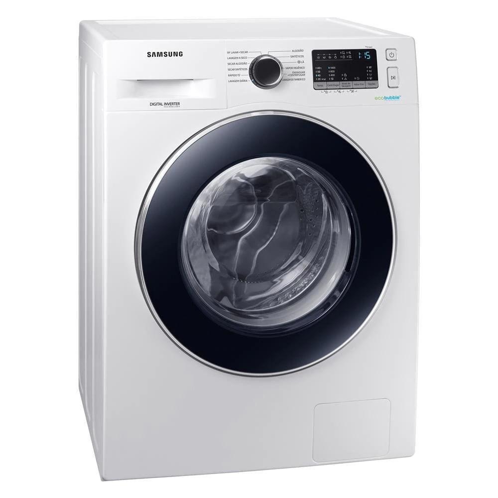 Lava E Seca 11KG, Samsung, Com Ecobubble, Branca, 110V - WD11M4453JW Lava E Seca 11KG, Samsung, Com Ecobubble, Branca, 110V - WD11M4453JW