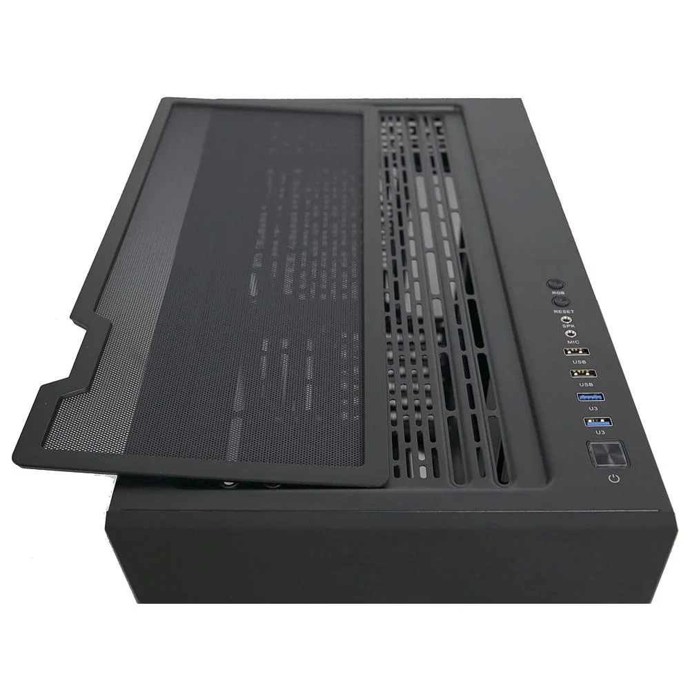 Gabinete Gamer Redragon Infernal Dragon Strafe, Mid Tower, Lateral Vidro Temperado, Sem Fan - GC-706IF Gabinete Gamer Redragon Infernal Dragon Strafe, Mid Tower, Lateral Vidro Temperado, Sem Fan - GC-706IF