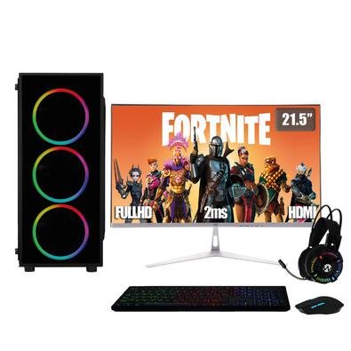 Pc Gamer Completo Xp Intel Core I5 8gb Placa De Video Radeon Rx 580 8gb Hd 2tb 500w 3green Monitor 21 5 Prata 75hz Kabum