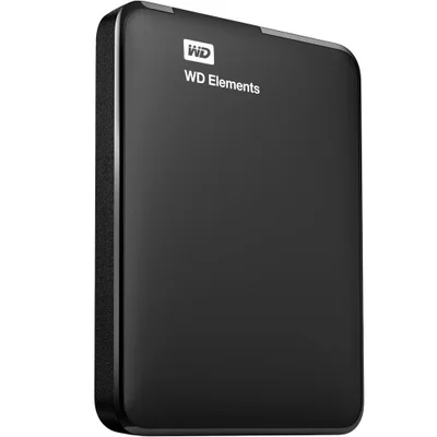 HD Externo Portátil WD 1TB Elements USB 30 KaBuM