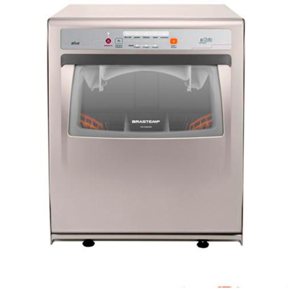 Lava-louças Brastemp com 8 Serviços, 05 Programas de Lavagem e Painel Blue Touch, Prata, 220V - Blf08as Lava-louças Brastemp com 8 Serviços, 05 Programas de Lavagem e Painel Blue Touch, Prata, 220V - Blf08as