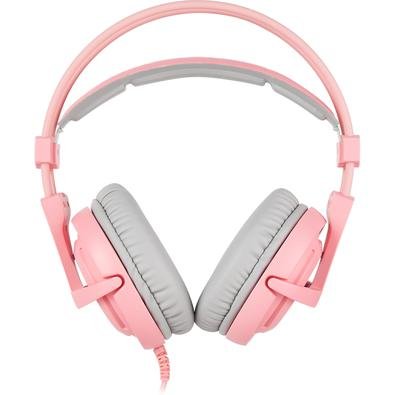 Headset Sades A6 Angel Edition 7.1 | Kabum!
