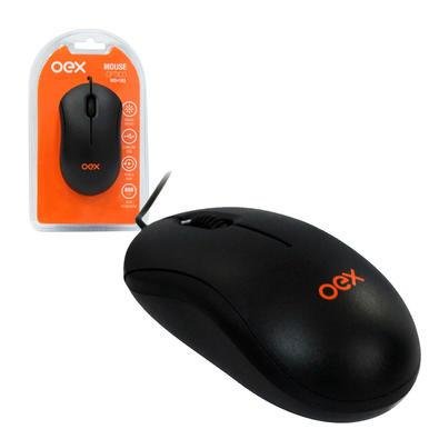 Mouse Oex USB Preto garanta já