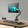 Suporte Multiarticulado de Mesa ELG P/ Monitor 17" a 35" com Ajuste de Altura e Pistão a Gás - F98hdmi