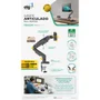Suporte Multiarticulado de Mesa ELG P/ Monitor 17" a 35" com Ajuste de Altura e Pistão a Gás - F98hdmi