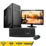 Computador Amorim, I5, 8GB, SSD 240GB, Windows 10 + Monitor 19 + Teclado e Mouse