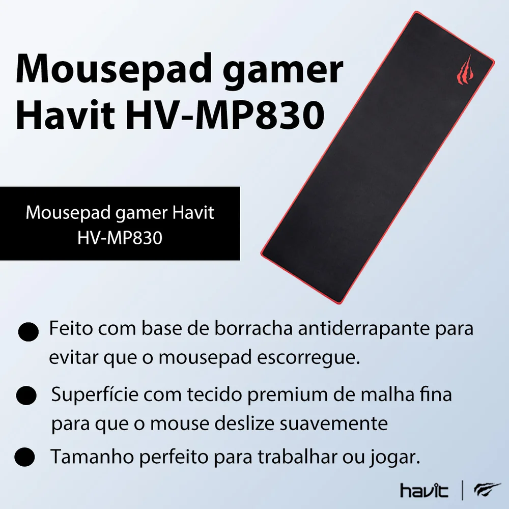 Mousepad Gamer Havit 90 X 30 Kabum