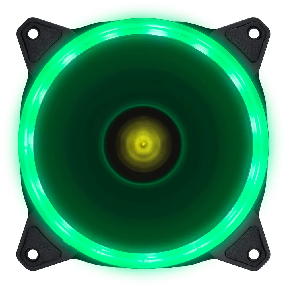 Cooler FAN Vinik VX Gaming V.RING, 120x120mm, LED, Para Gabinete, Verde Cooler FAN Vinik VX Gaming V.RING, 120x120mm, LED, Para Gabinete, Verde