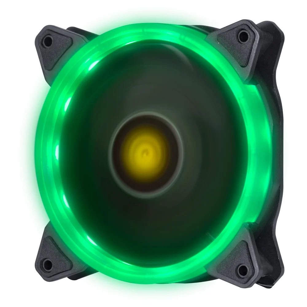 Cooler FAN Vinik VX Gaming V.RING, 120x120mm, LED, Para Gabinete, Verde Cooler FAN Vinik VX Gaming V.RING, 120x120mm, LED, Para Gabinete, Verde