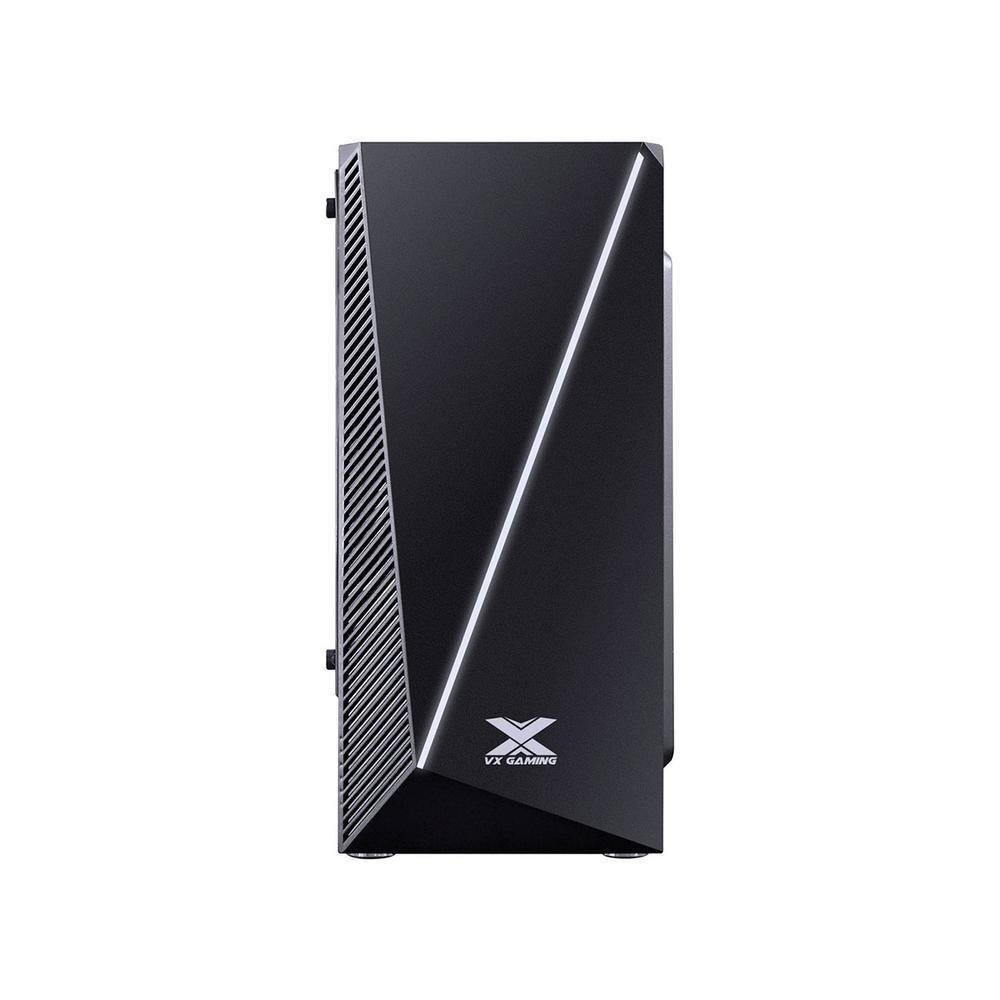 Gabinete Gamer Vinik Pyxis, Preto,Led Rgb, Lateral Em Acrílico - 30893 Gabinete Gamer Vinik Pyxis, Preto,Led Rgb, Lateral Em Acrílico - 30893