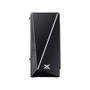 Gabinete Gamer Vinik Pyxis,  Preto,Led Rgb, Lateral Em Acrílico - 30893