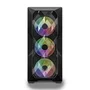 Gabinete Gamer Hayom, Mid Tower, ATX, Matx, Mini-itx, Lateral Em Vidro Temperado, 3 Fans RGB, Mesh Frontal