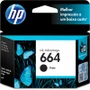 Cartucho Hp Fv29ab 664, Preto, 2ml - Original