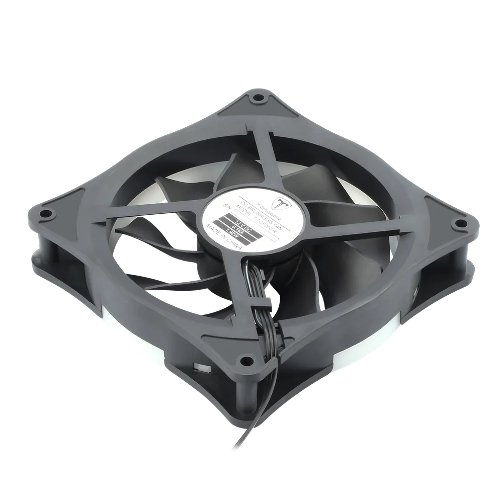 Cooler FAN T-Dagger, 120mm, LED, Branco - T-TGF200-W Cooler FAN T-Dagger, 120mm, LED, Branco - T-TGF200-W