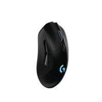 Mouse Sem Fio Gamer Logitech G703 Hero 16k, Lightspeed, RGB Lightsync, Recarregável, 16000 DPI, Preto, 6 Botões- 910-005639