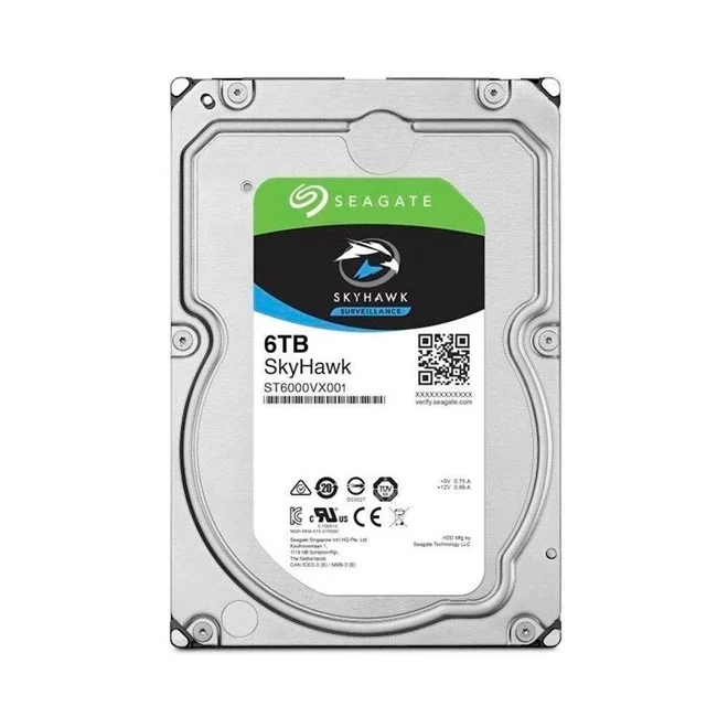 Seagate SkyHawk 6TB 内蔵型HDD 3台のみ HD Interno Seagate 6TB Skyhawk 5400RPM 35 KaBuM