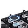 Cooktop Midea 5 Queimadores Com Tripla Chama Ferro Fundido Inox Bivolt Cya5b