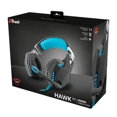 Headset Gamer Trust Gxt Hawk 71 Kabum