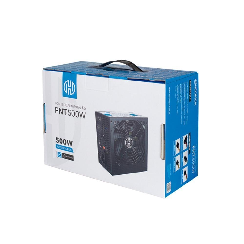 Fonte Hoopson Real, 500W, 115V e 230V - FNT-500W
