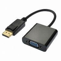 Cabo Conversor Displayport Para VGA, Adaptador Compatível com Dell HP Lenovo