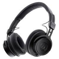 Headset Profissional Monitor de Estúdio Audio-Technica ATH-M60x Preto P2 e P10 Dobrável - ATH-M60x