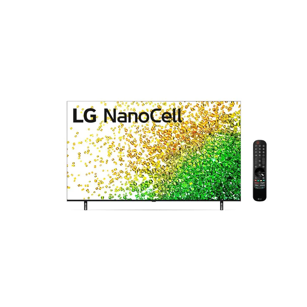 Smart TV LG 55 Polegadas 4K, Wi-Fi, Google Assistente, Amazon Alexa, Controle Smart Magic - 55NANO85SPA Smart TV LG 55 Polegadas 4K, Wi-Fi, Google Assistente, Amazon Alexa, Controle Smart Magic - 55NANO85SPA