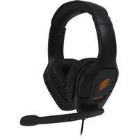 Headset Gamer Oex Game Brutal, LED Laranja, 7.1 Virtual Surround, USB, Preto - HS412