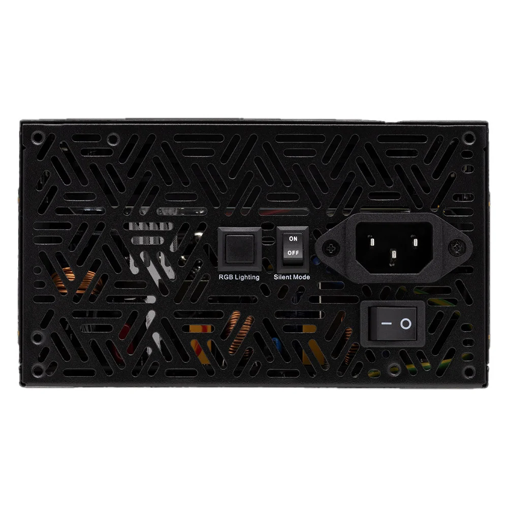 Fonte Gamdias Kratos M1, 600w, 80 Plus Bronze, RGB, Pfc Ativo