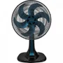 Ventilador de Mesa Ventisol Premium, 30cm, 6 Pás, 3 Velocidades, Preto e Azul, 110V